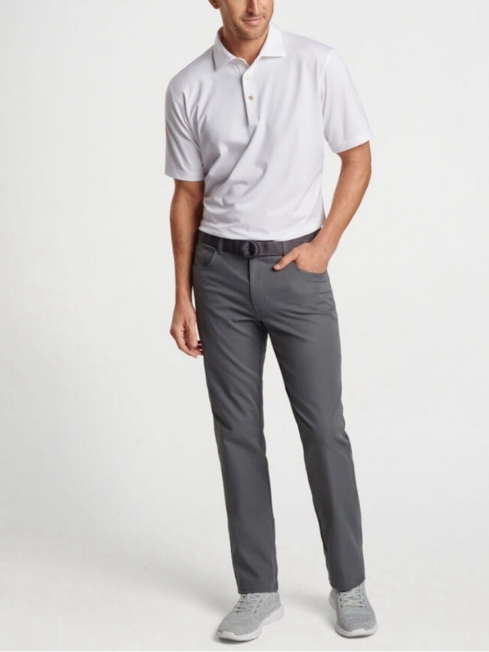 Peter Millar Crown Sport eb66
Performance Five-Pocket Pant
36/32 Iron Dark Gray